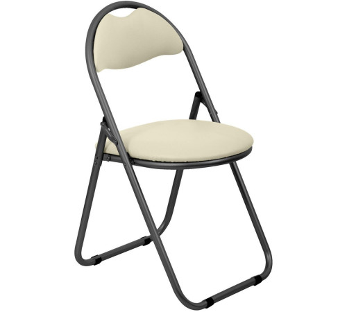 Офисный стул Белс Селим V 451340-02/V18 кожзам бежевый/черный