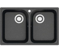 Кухонная мойка Berge BR-7322 черный