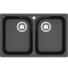 Кухонная мойка Berge BR-7322 черный