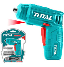 Электроотвертка Total TSDLI0402 набор оснастки