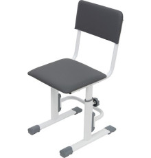 Ученический стул Polini Kids City/Smart S белый/серый