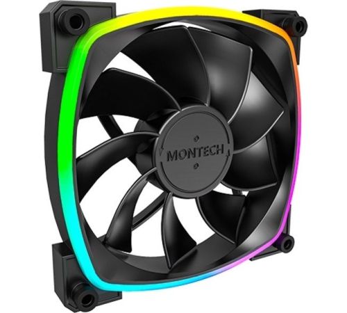 Комплект вентиляторов для корпуса Montech RX120 PWM 3 IN 1 черный