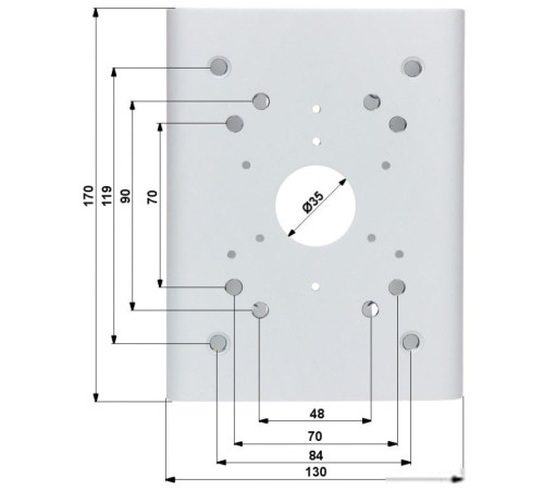 Крепление для камер видеонаблюдения Dahua DH-PFA150