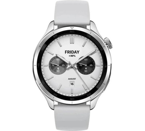 Умные часы Xiaomi Watch S4 серебристый, международная версия