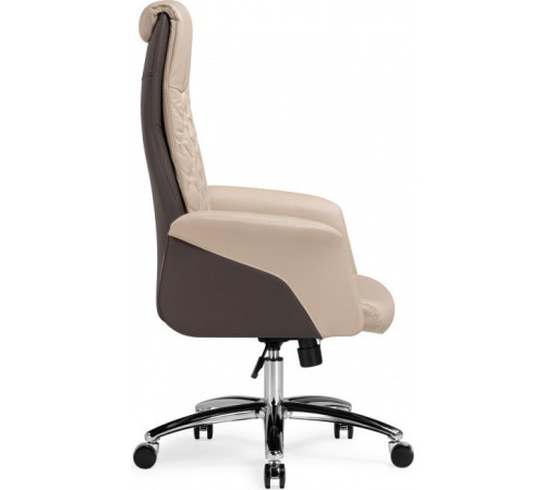 Офисное кресло Woodville Avrora бежевый/коричневый