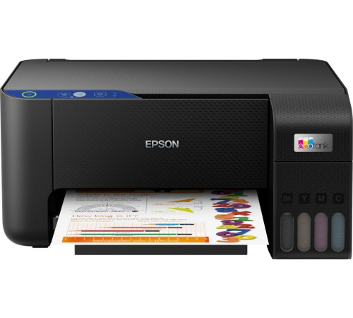 МФУ Epson EcoTank L3211 ресурс стартовых контейнеров 6500/8100, контейнер 003