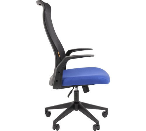 Офисное кресло CHAIRMAN 573 черный/синий
