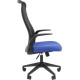 Офисное кресло CHAIRMAN 573 черный/синий