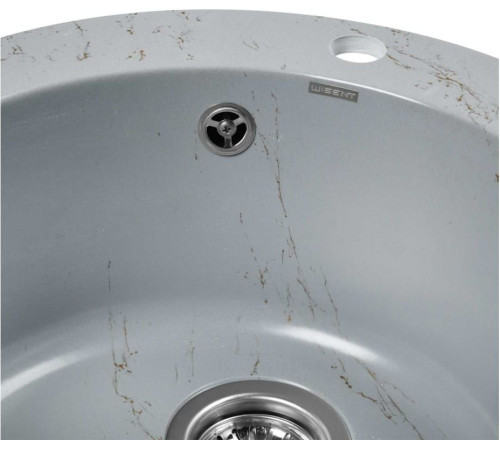 Кухонная мойка Wisent WA04-15 с сифоном GER013