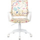 Компьютерное кресло Бюрократ Burokids 1W 1920820 песочный Sticks 02/пластик белый