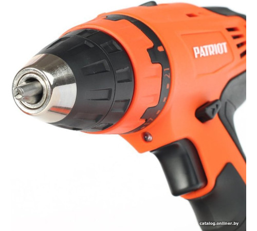 Дрель-шуруповерт Patriot BR 140 Li 180301520 с 2-мя АКБ, кейс