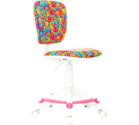 Компьютерное кресло Бюрократ CH-W204/F алфавит/пластик белый