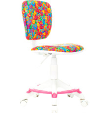 Компьютерное кресло Бюрократ CH-W204/F алфавит/пластик белый