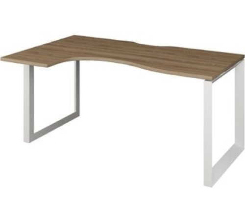 Стол Программа Техно Аргентум-МП НТМП.О-040 левый дуб сафари/белый