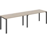 Стол Norden s-b-s 240x70x75 SG.222.OD.63.AN дуб темный/антрацит