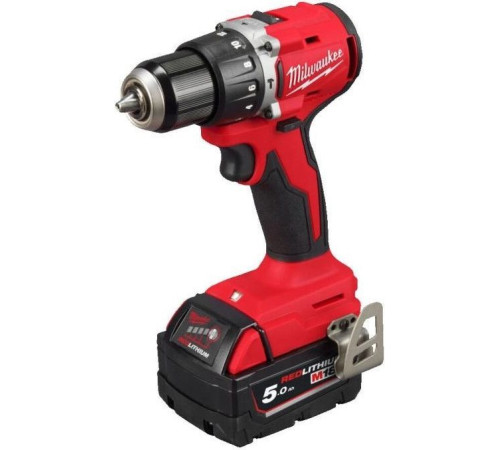 Ударная дрель-шуруповерт Milwaukee M18 M18BLPDRC-502C 4933492826 с 2-мя АКБ 5 Ач, кейс