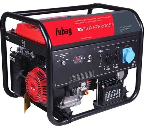 Бензиновый генератор Fubag BS 7500 A ES Duplex