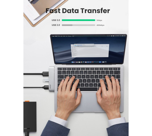 USB-хаб Ugreen CM251 60559