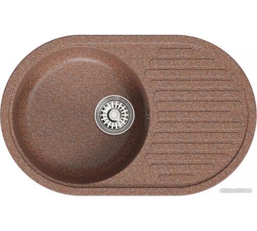 Кухонная мойка Mixline ML-GM16 551925 терракотовый