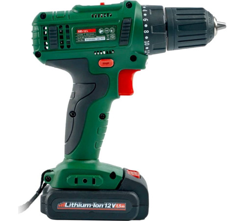 Дрель-шуруповерт DWT ABS-12 L-2 BMC с 2-мя АКБ, кейс