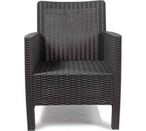 Кресло ВПМ Ротанг 6199088 темно-серый