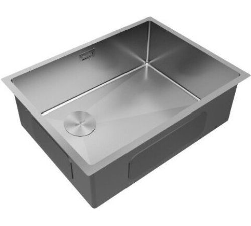 Кухонная мойка Paulmark Next-Skew 58-L UNI PM885844-L-BS брашированная сталь
