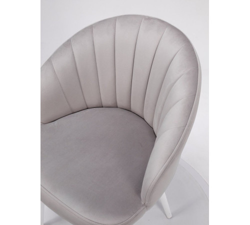 Памир Зефир F81 светло-серый/белая опора