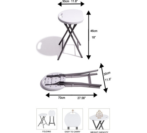 Стол со стульями Coyote HKTB-1027M/AC-D96 белый