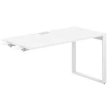 Стол Norden 140x70x75 AG.115.WH.L.72.WH белый/серебристый/белый
