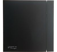 Осевой вентилятор Soler&Palau Silent-100 CHZ Matt Black Design 5210402300-011000