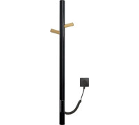 Полотенцесушитель Gloss & Reiter ENKEL.E2.L.15х75.H2 черный/дерево, таймер