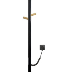 Полотенцесушитель Gloss & Reiter ENKEL.E2.L.15х75.H2 черный/дерево, таймер