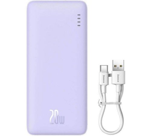 Внешний аккумулятор Baseus Airpow 20000mAh фиолетовый