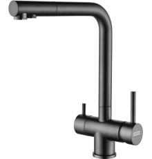 Смеситель ARFEKA Geminia black PVD