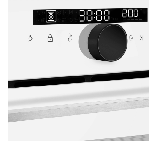 Электрический духовой шкаф MAUNFELD EOEH7613W Glossy