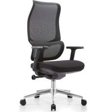Офисное кресло SitUp Sakura Black Chrome сетка Black/ Black