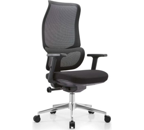 Офисное кресло SitUp Sakura Black Chrome сетка Black/ Black