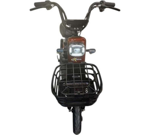 Электроскутер NOVA EC02 красный, без цепи