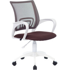 Компьютерное кресло Brabix Fly MG-396W 532398 белый/коричневый TW-09A/TW-14C