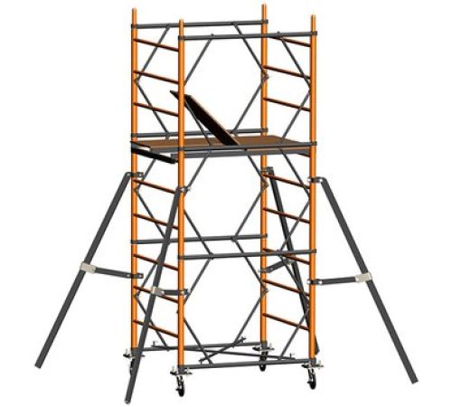 Лестница-помост Тапанар вышка-тура Атлант-12 1.2x1.2x3.8