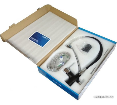 Смеситель Ledeme L4855B-2 черный/черный