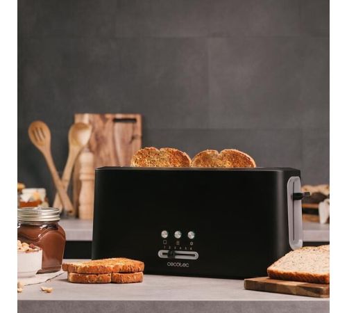 Тостер Cecotec Toast&Taste 10000 Extra черный