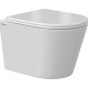 Унитаз подвесной Berges Wasserhaus Vita Rimless 043380 с сиденьем