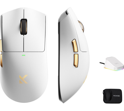 Игровая мышь MCHOSE K7 Ultra Lightweight Wireless белый