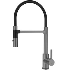 Смеситель Rose R133T оружейная сталь