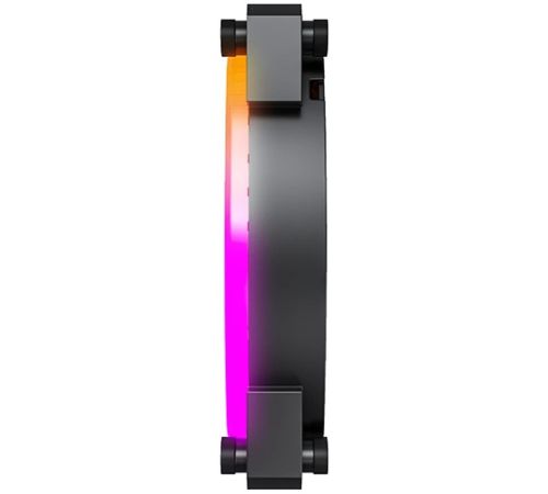 Вентилятор для корпуса Montech RX140 PWM Reverse черный