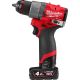 Дрель-шуруповерт Milwaukee M12 FUEL M12FDD2-402X 4933479874 с 2-мя АКБ 4 Ач, кейс