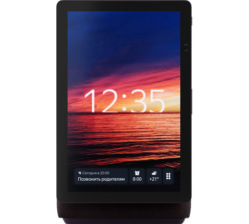 Колонка с умным дисплеем Яндекс Станция Дуо Макс красный