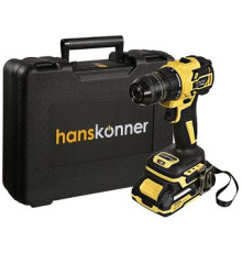 Дрель-шуруповерт Hanskonner HCD2065C с 2-мя АКБ, кейс