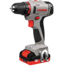 Дрель-шуруповерт Crown CT21081H-2 BMC c 2-мя АКБ, кейс